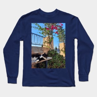 Greek cat Long Sleeve T-Shirt